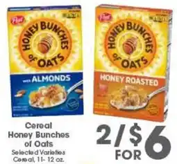 Arteagas Food Center Honey Bunches of Oats honey roasted offer