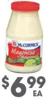 Arteagas Food Center McCormick Mayonesa offer