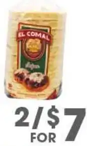 Arteagas Food Center El Comal tortillas offer