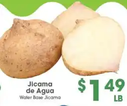 Arteagas Food Center Water Base Jicama offer