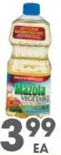 Arteagas Food Center Mazola vegetable oil offer