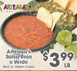 Arteagas Food Center Arteaga's Salsa Roja o Verde offer