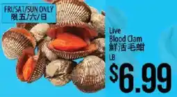 Hmart Live Blood Clam offer