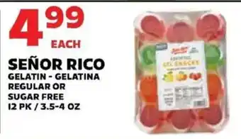 Señor rico gelatin