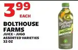 Sedano's Bolthouse Farms Juice - Jugo offer