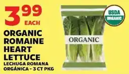 Sedano's Organic Romaine Heart Lettuce offer