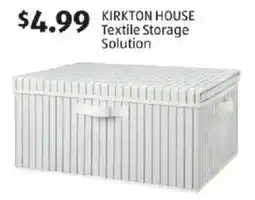 Aldi Kirkton House Textile Storage Solution offer