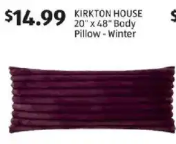 Aldi Kirkton House Body Pillow offer