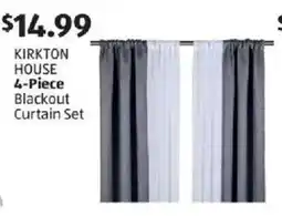 Aldi Kirkton House Blackout Curtain Set offer