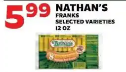 Sedano's Nathan's franks offer
