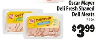 Oscar Mayer Deli Fresh Shaved Deli Meats