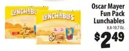Food Giant Oscar Mayer Fun Pack Lunchables offer
