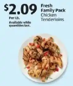 Aldi Fresh Family Pack Chicken Tenderloins offer