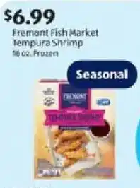 Aldi Fremont Fish Market Tempura Shrimp offer