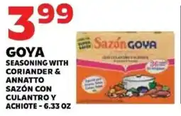 Sedano's Goya seasoning with coriander & annatto offer