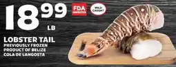 Sedano's Lobster Tail offer