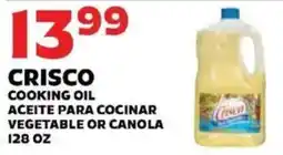 Sedano's Crisco cooking oil offer