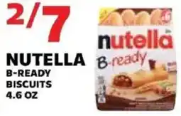 Sedano's Nutella B-Ready Biscuits offer