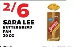 Sedano's Sara Lee butter bread offer