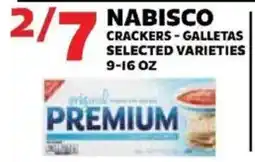 Sedano's Nabisco crackers offer
