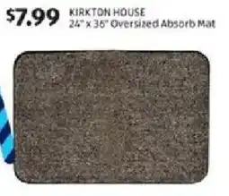Aldi Kirkton House oversized absorb mat offer