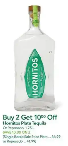 Publix Hornitos Plata Tequila offer
