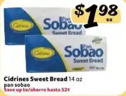 Fresco y Más Cidrines sweet bread offer
