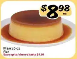 Fresco y Más Flan offer