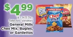 Homeland Market General Mills Chex Mix, Bugles, or Gardettos offer