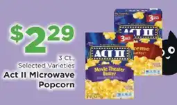 Homeland Market Act II Microwave Popcorn offer