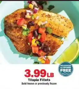 Schnucks Tilapia Fillets offer
