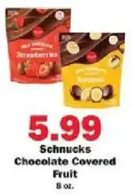 Schnucks Schnucks chocolate covered fruit offer