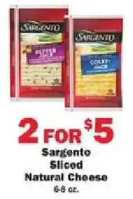 Schnucks Sargento sliced natural cheese offer