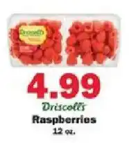 Schnucks Driscoll's Raspberries offer