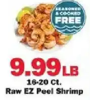 Schnucks Raw EZ Peel Shrimp offer