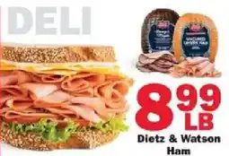 Schnucks Dietz & Watson Ham offer