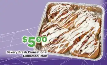 Bakery Fresh Cinnnsational Cinnamon Rolls