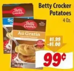 Food Giant Betty Crocker Potatoes offer