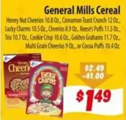 Food Giant General Mills Cereal offer