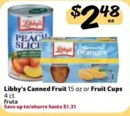 Fresco y Más Libby's Canned Fruit offer