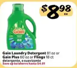 Fresco y Más Gain laundry detergent offer
