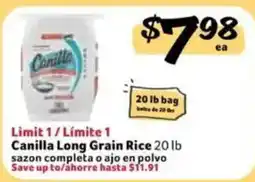 Fresco y Más Canilla Long Grain Rice offer