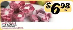 Fresco y Más Fresh Beef Oxtails offer