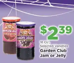Homeland Market Garden Club Jam or Jelly offer