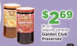 Homeland Market Garden Club Preserves offer