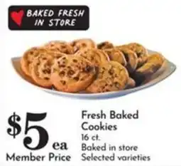 Pavilions Fresh Baked Cookies offer