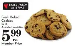 Pavilions Fresh Baked Cookies offer