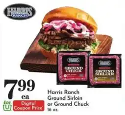 Pavilions Harris Ranch Ground Sirloin or Ground Chuck offer
