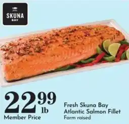 Pavilions Fresh Skuna Bay Atlantic Salmon Fillet offer