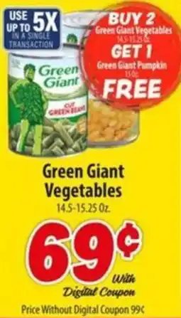 Food Giant Green Giant Vegetables offer
